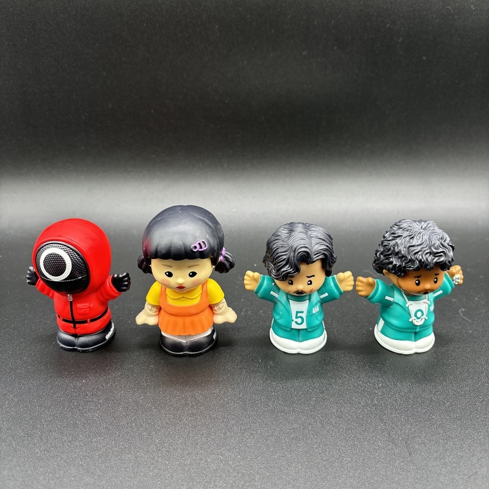 Little People Fisher Price Squid Games Characters 4 PK